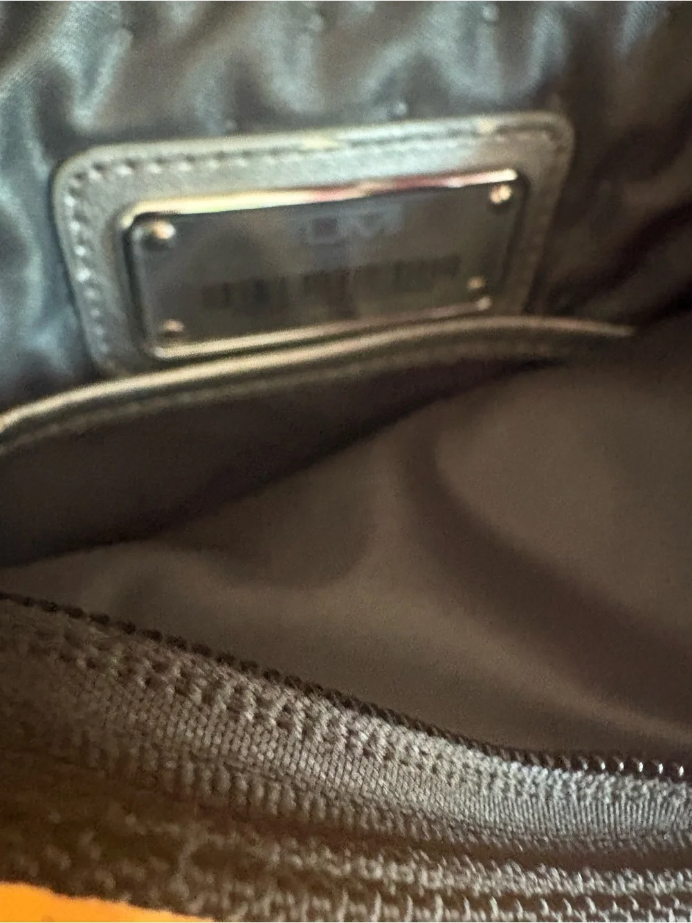 Tumi Alpha 3 LXT Messenger Crossbody Black Nylon & Leather Computer Laptop Bag
